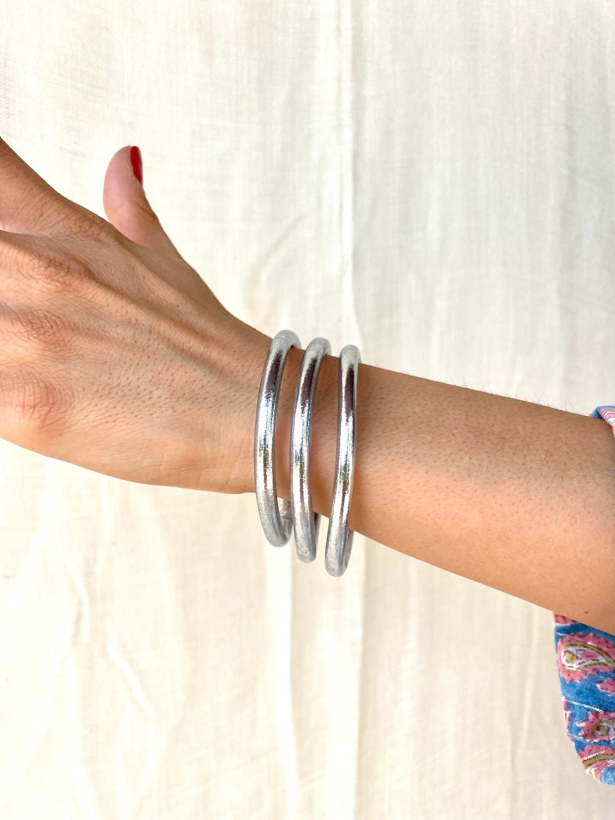 Silver Temple Bracelets - Bohemia Couture