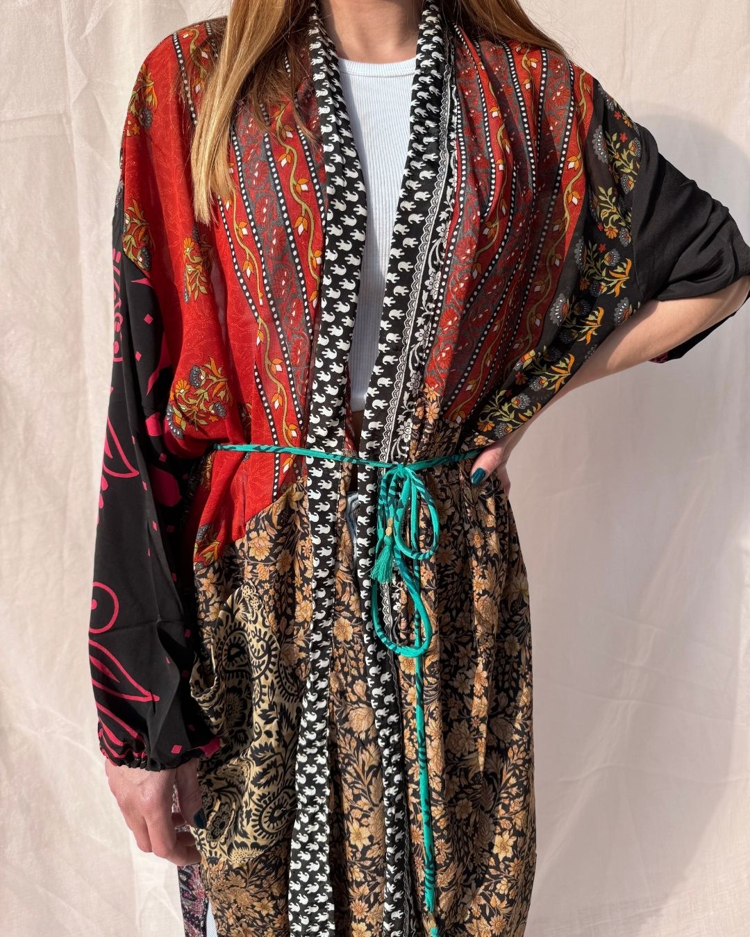 Silk Long Cardigan n.37