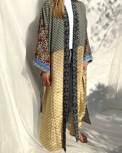 Silk Maxi Cardigan n.18