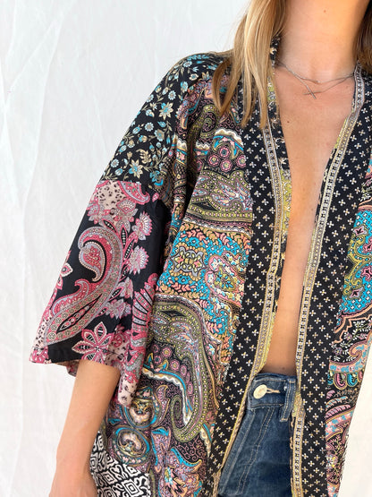 Silk Short Cardigan n.186