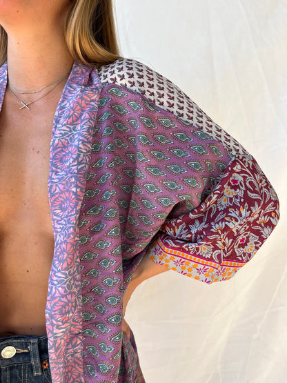 Silk Short Cardigan n.188