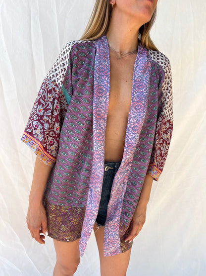 Silk Short Cardigan n.188