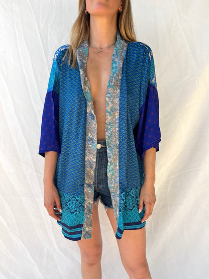 Silk Short Cardigan n.189