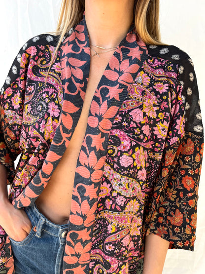 Silk Short Cardigan n.191