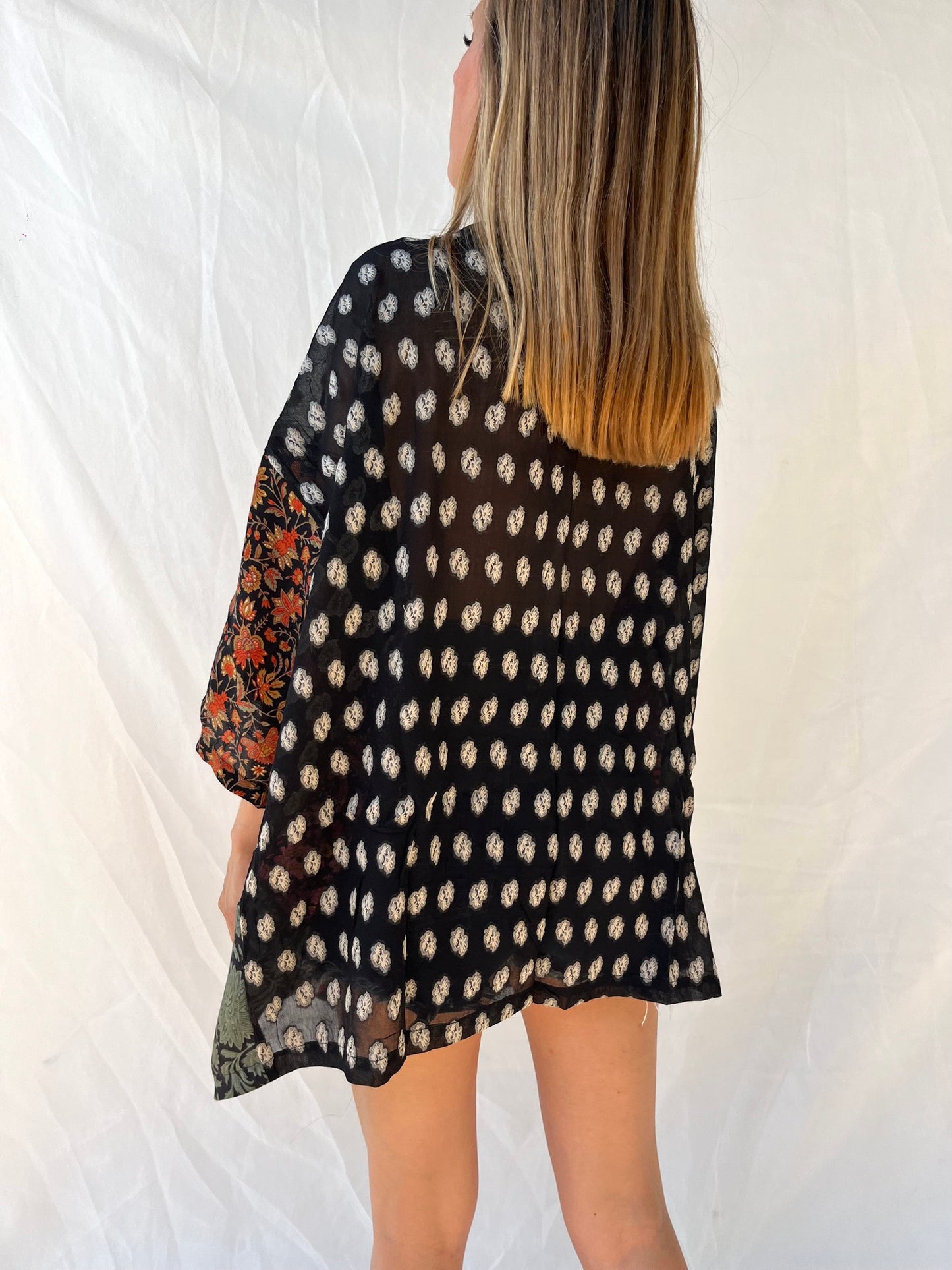 Silk Short Cardigan n.191