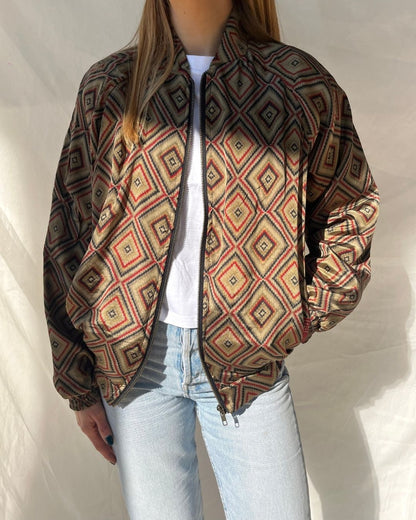 Silk Bomber Jacket n.7