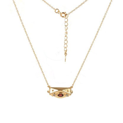 Secret Keeper Amulet Necklace n.1 Red - Bohemia Couture