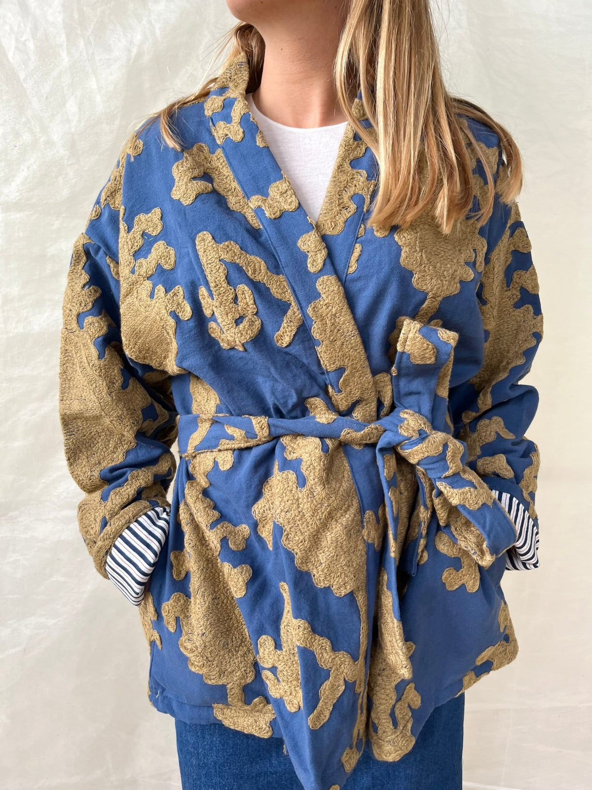 Majorelle Kimono Jacket n.13 - Bohemia Couture