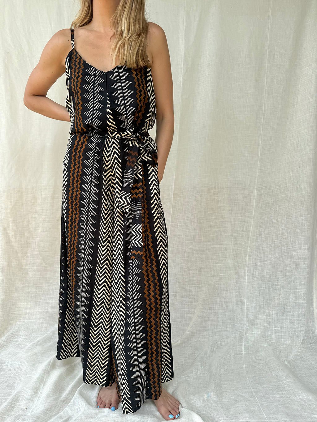 Penelope Long Jumpsuit n.7 - Bohemia Couture