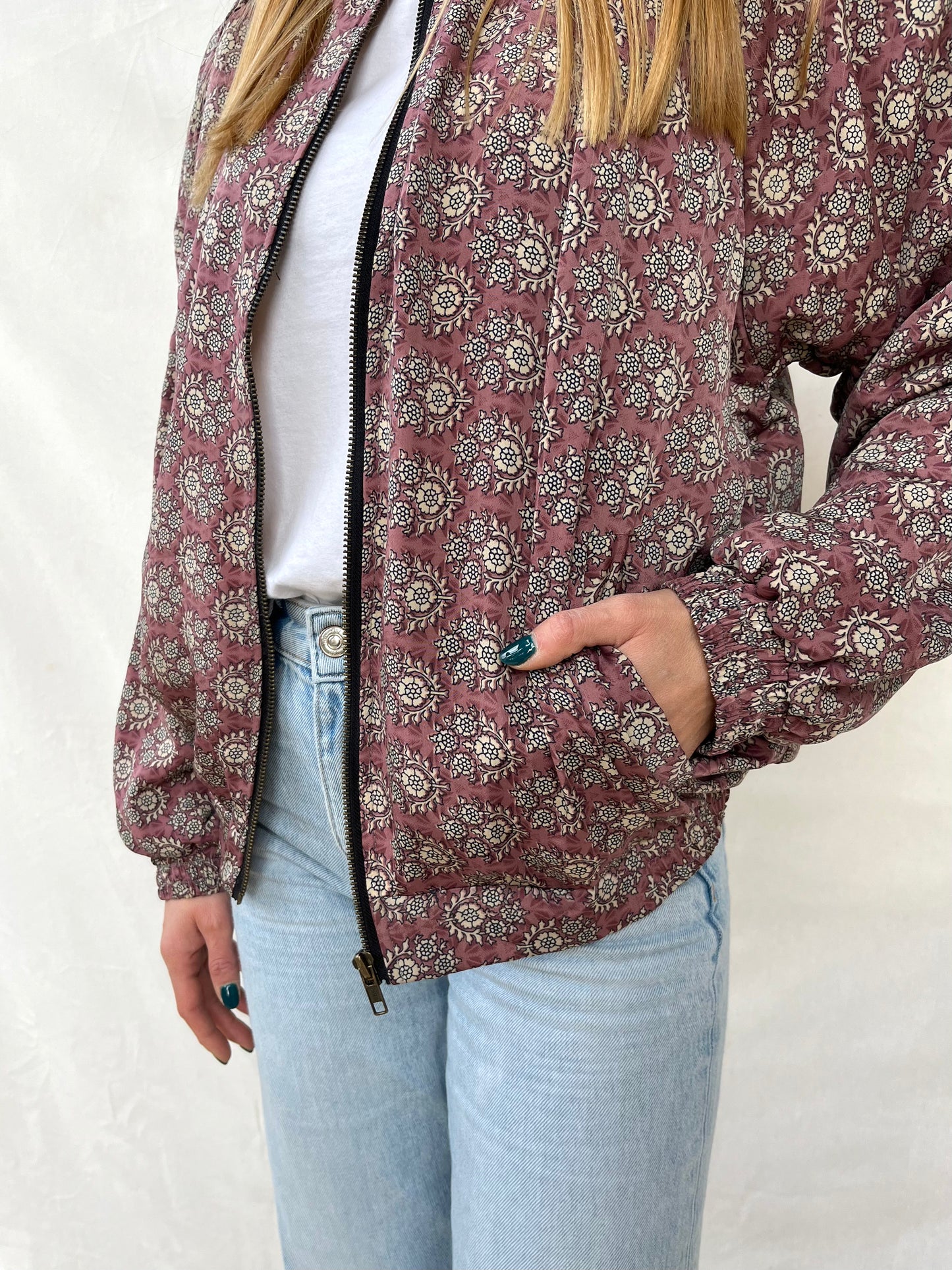 Silk Bomber Jacket n.3