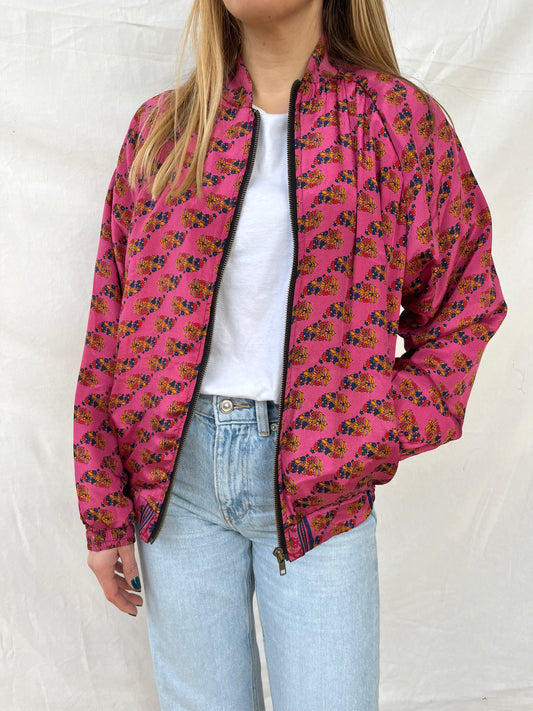 Silk Bomber Jacket n.4