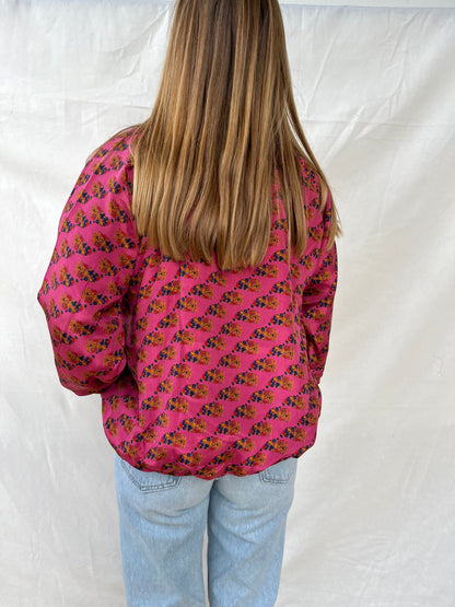 Silk Bomber Jacket n.4