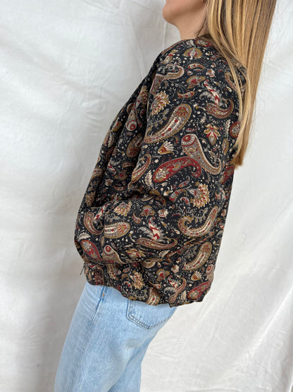 Silk Bomber Jacket n.6