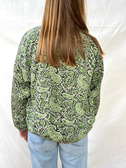 Silk Bomber Jacket n.1