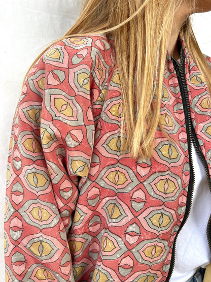 Silk Bomber Jacket n.2