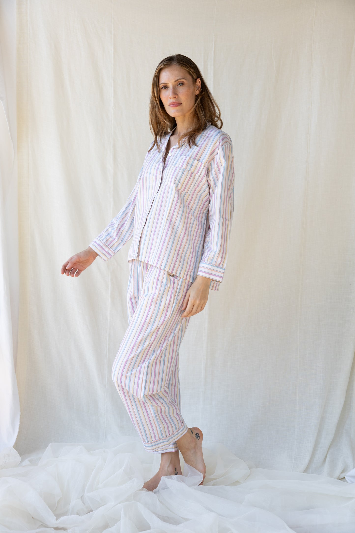 Chai Cotton Pijama Set n.16 Rainbow