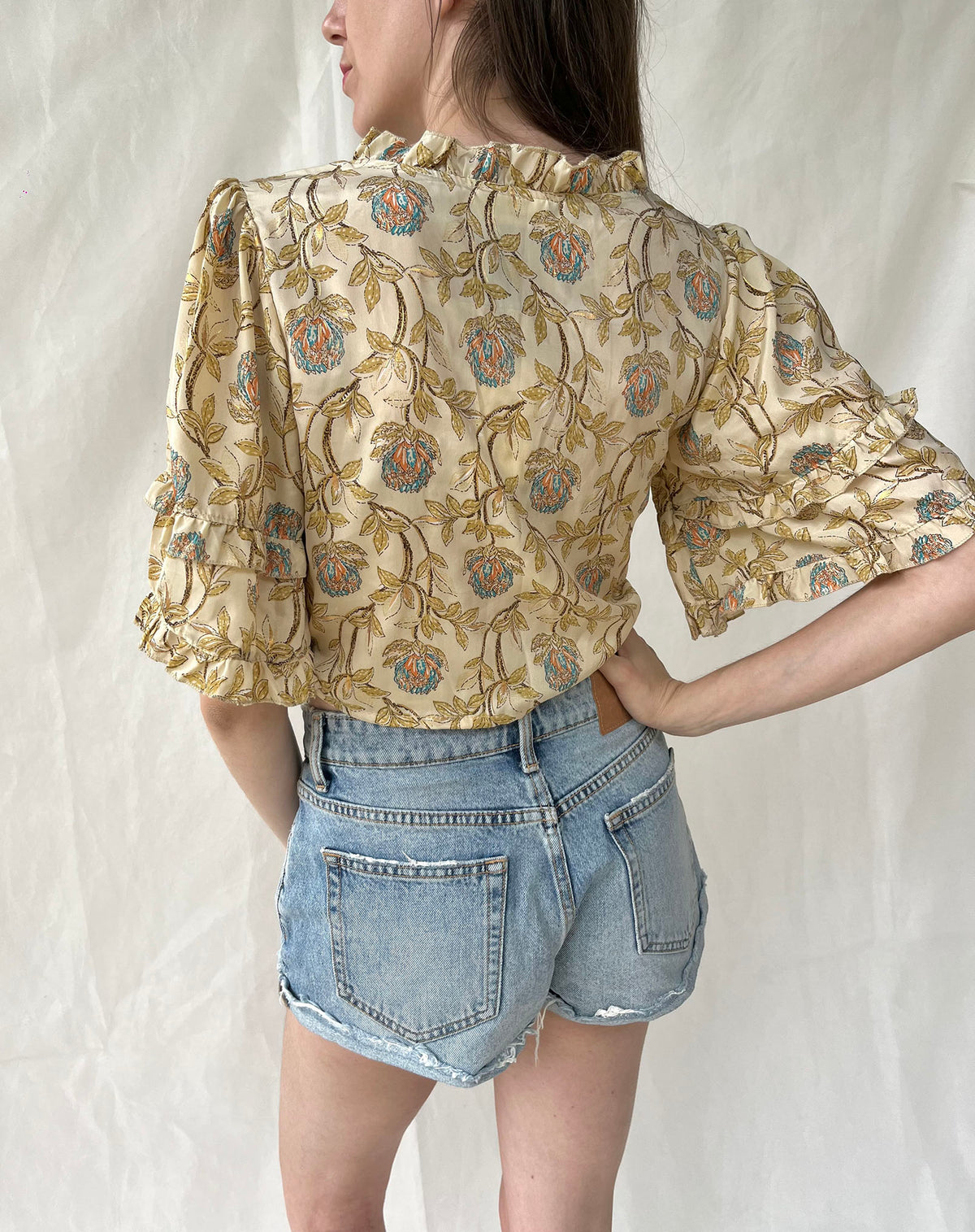 Silk Cherry Top n.4 - Bohemia Couture