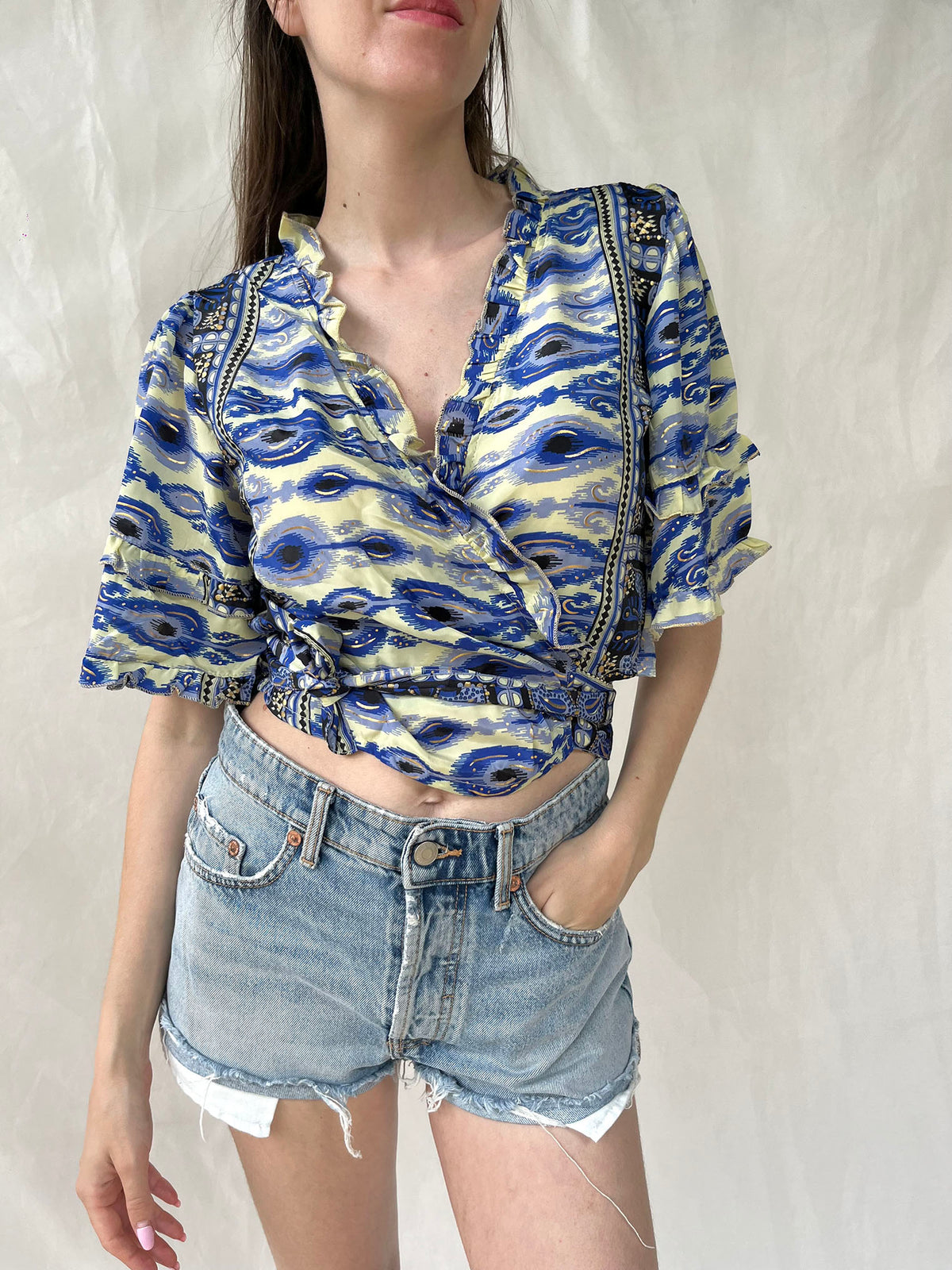 Silk Cherry Top n.5 - Bohemia Couture
