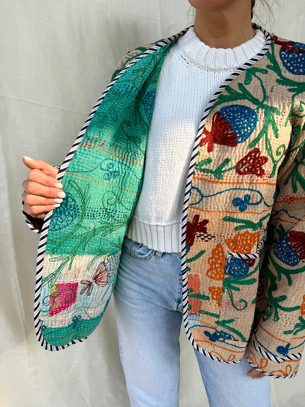 Cleo Vintage Reversible Jacket n.6