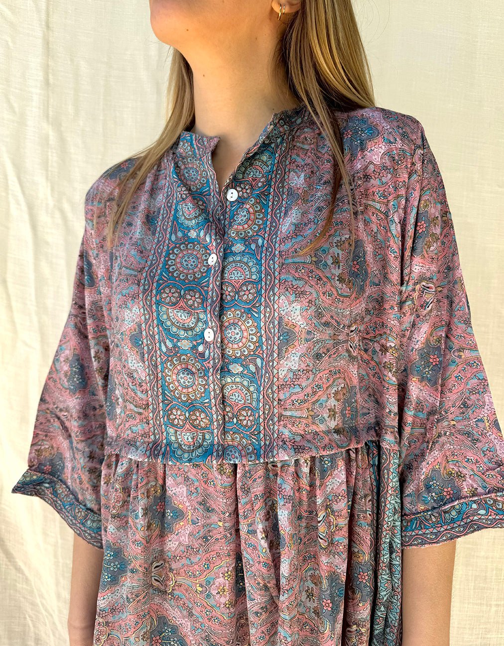 Silk Cloe Midi Dress - n.1 - Bohemia Couture