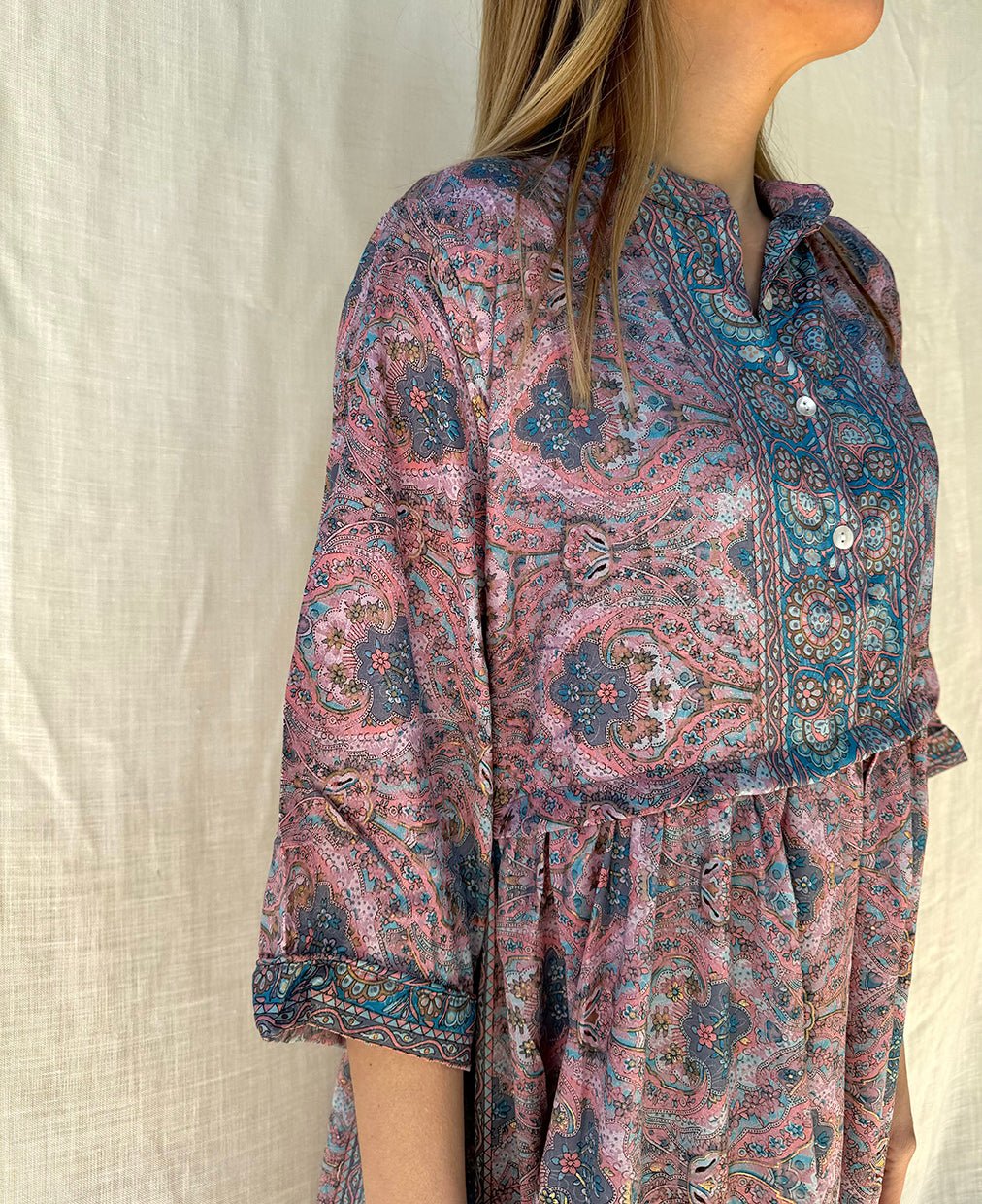 Silk Cloe Midi Dress - n.1 - Bohemia Couture