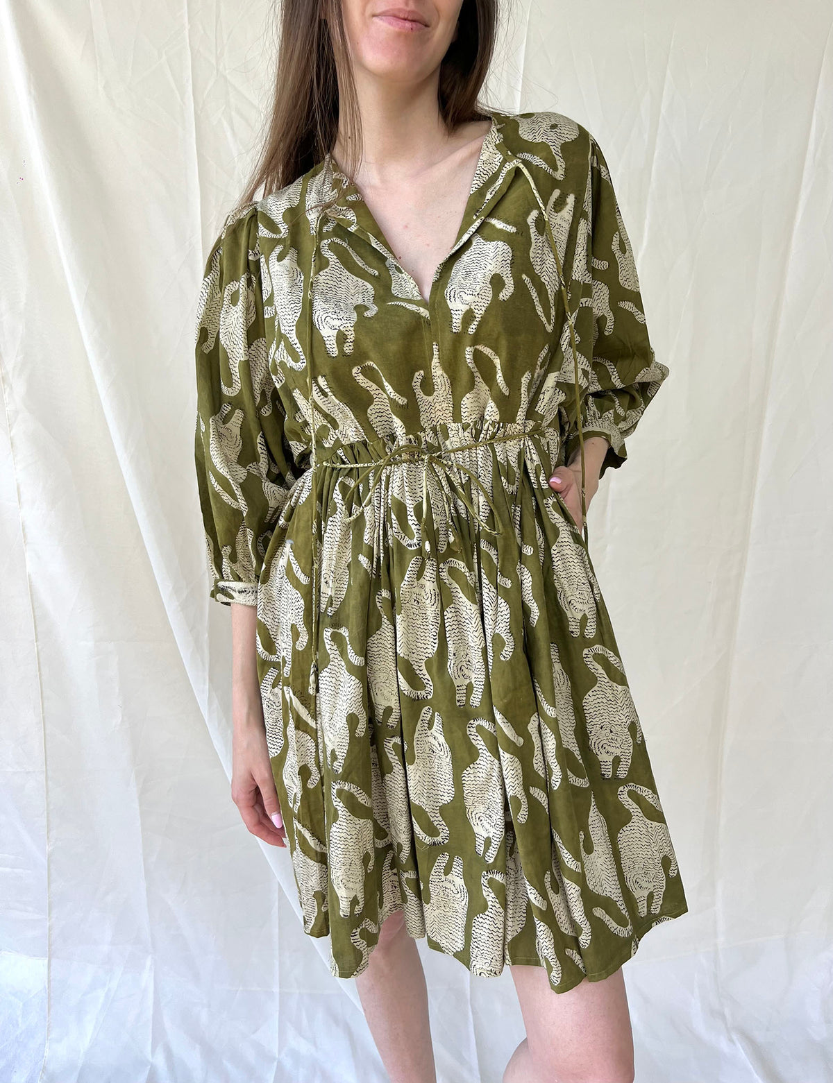Cotton Gilda Short Dress n.7 - Bohemia Couture