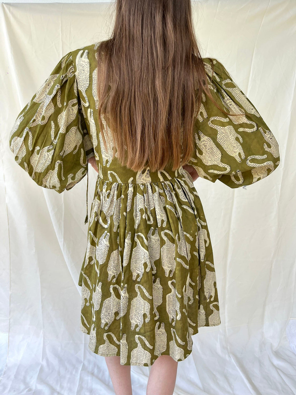 Cotton Gilda Short Dress n.7 - Bohemia Couture