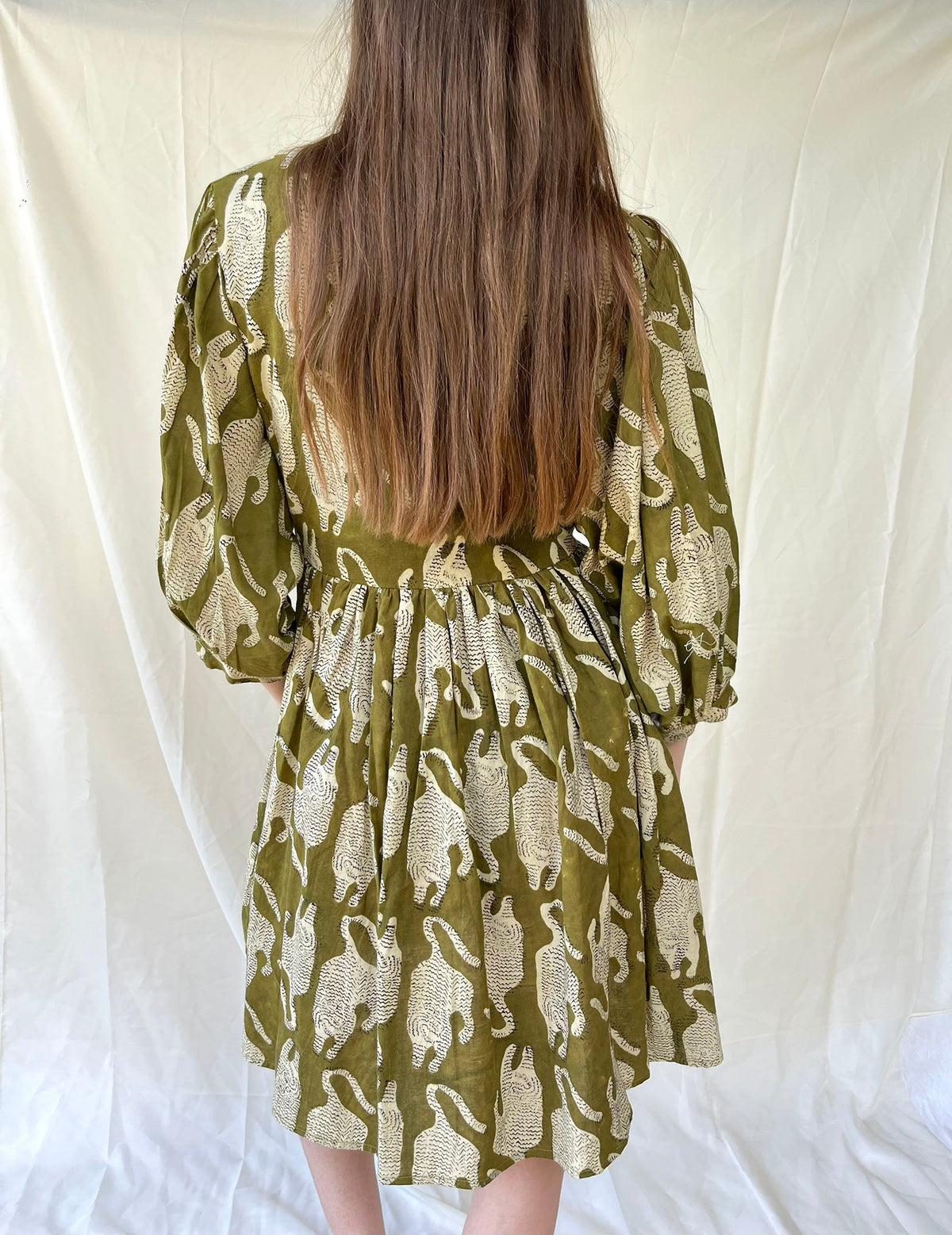Cotton Gilda Short Dress n.7 - Bohemia Couture