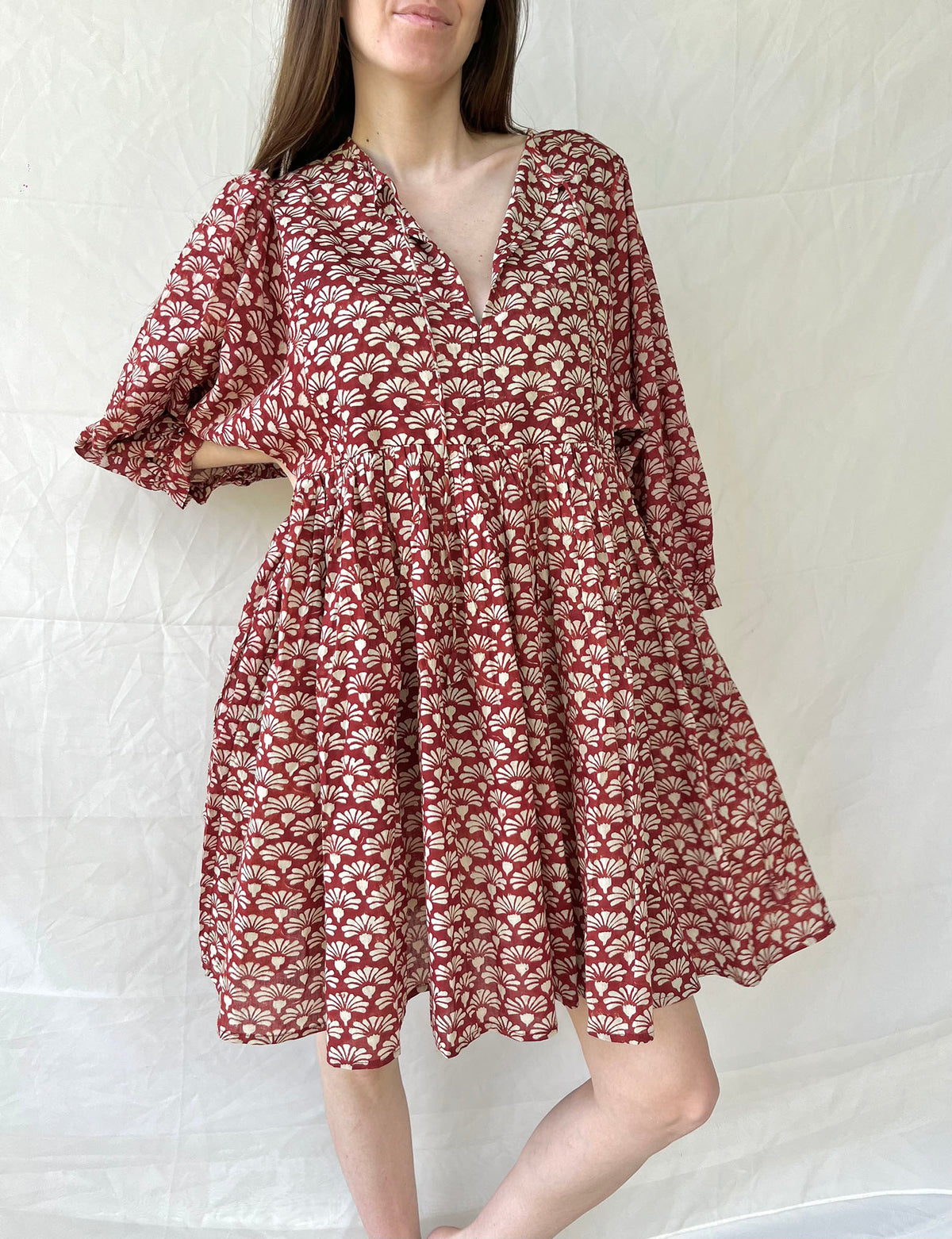Cotton Gilda Short Dress n.6 - Bohemia Couture