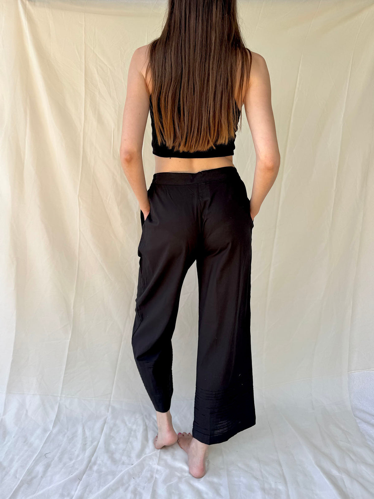 Cotton Holiday Pants n.1 - Bohemia Couture