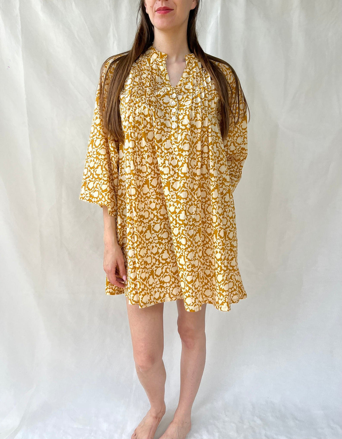 Cotton Emma Short Dress n.3 - Bohemia Couture