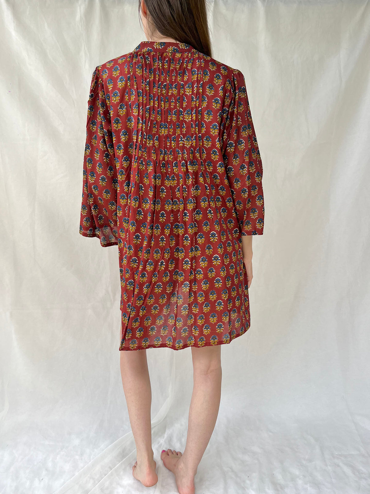 Cotton Emma Short Dress n.2 - Bohemia Couture