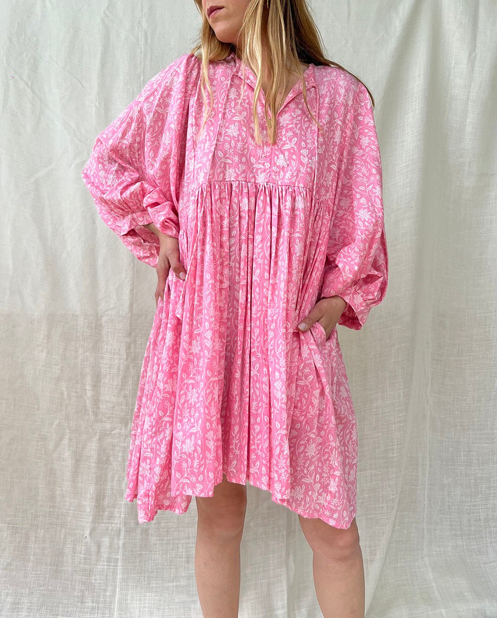 Cotton Gilda Short Dress n.1 - Bohemia Couture