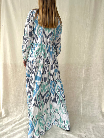 Ikat St. Barth Long Dress n.3 - Exclusive Collection