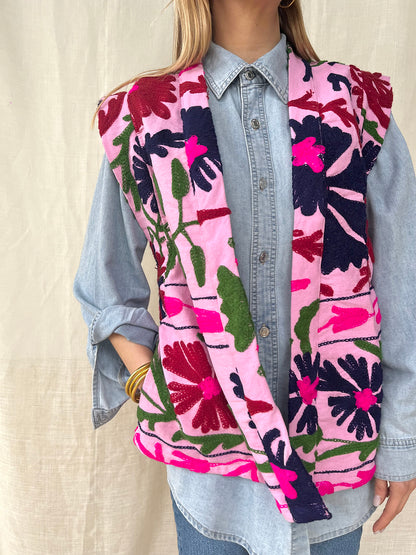 Majorelle Kimono Waistcoat n.6