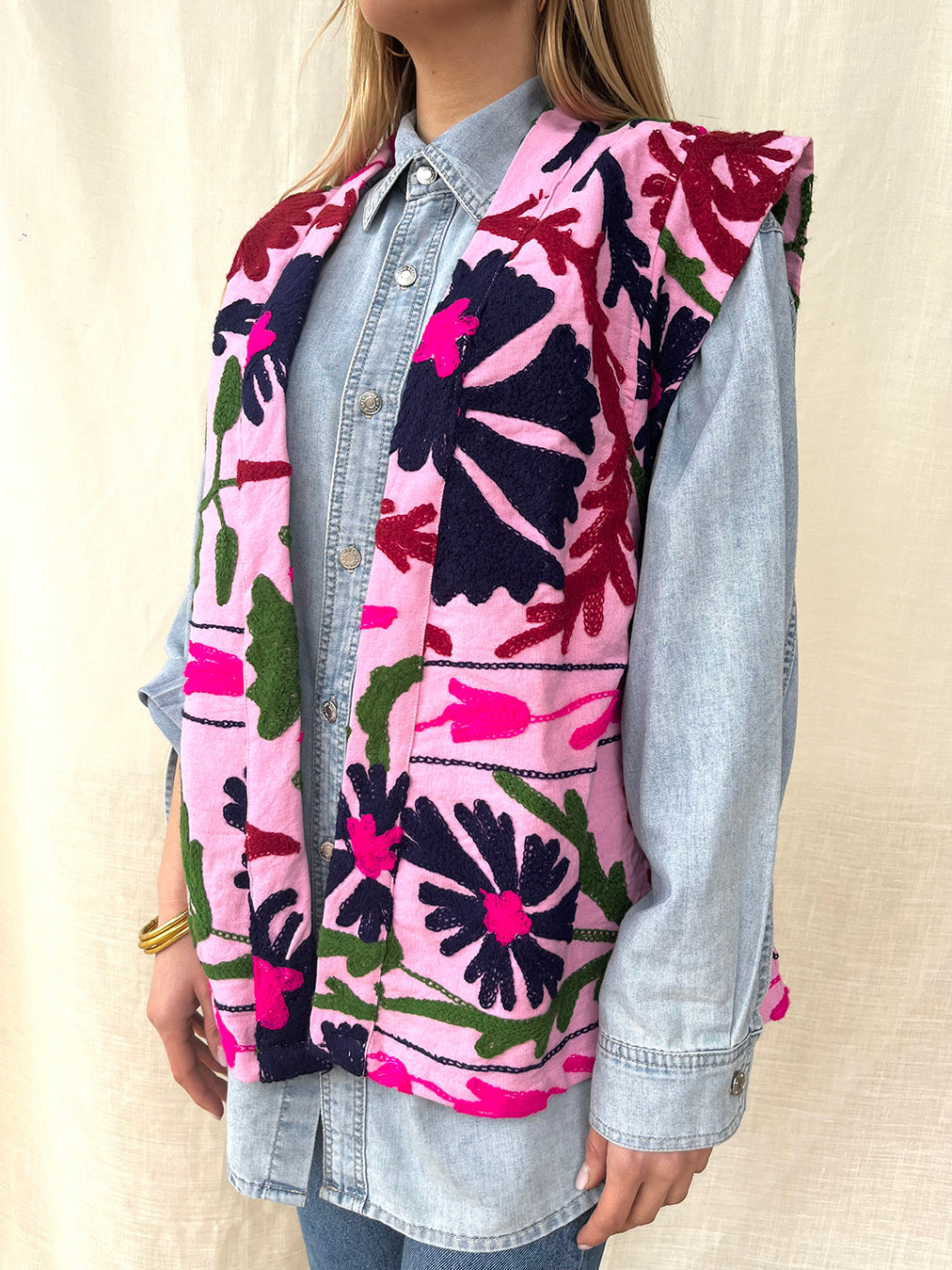 Majorelle Kimono Waistcoat n.6