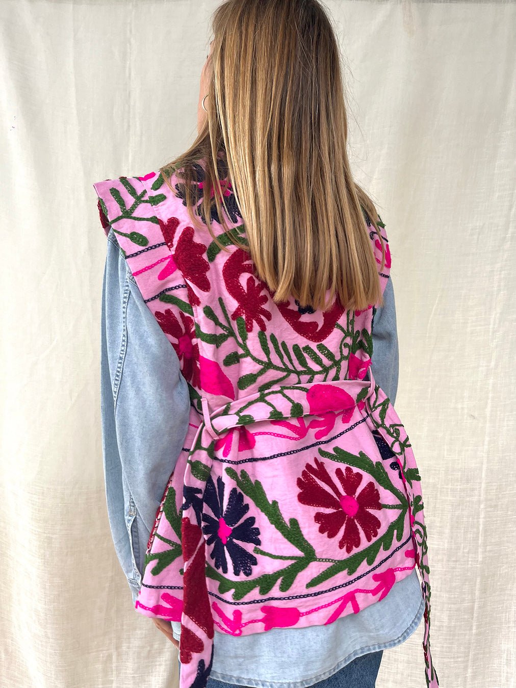 Majorelle Kimono Waistcoat n.6 - Bohemia Couture