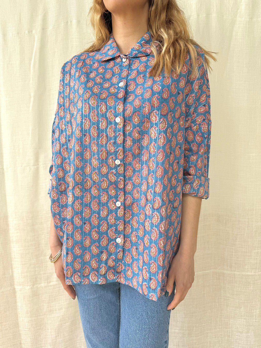 Celine Oversize Shirt n.15 - Bohemia Couture