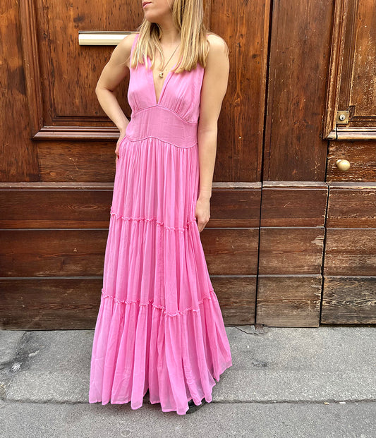 Star ✰ Dress - Indian Pink