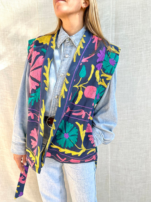 Majorelle Kimono Waistcoat n.3
