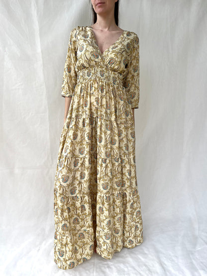 Silk Gardenia Long Dress n.3