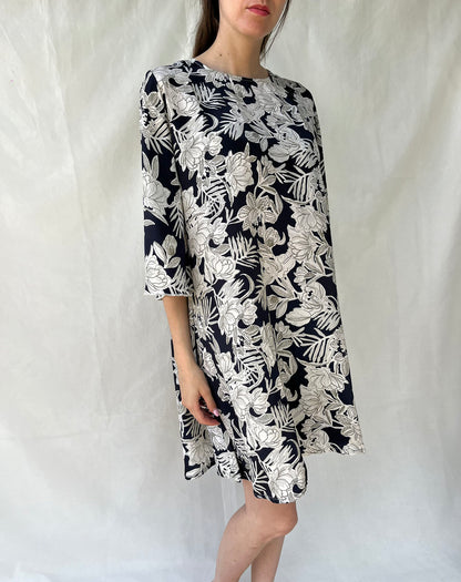 Silk Ginger Short Dress n.1