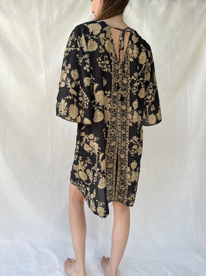 Silk Ginger Short Dress n.3