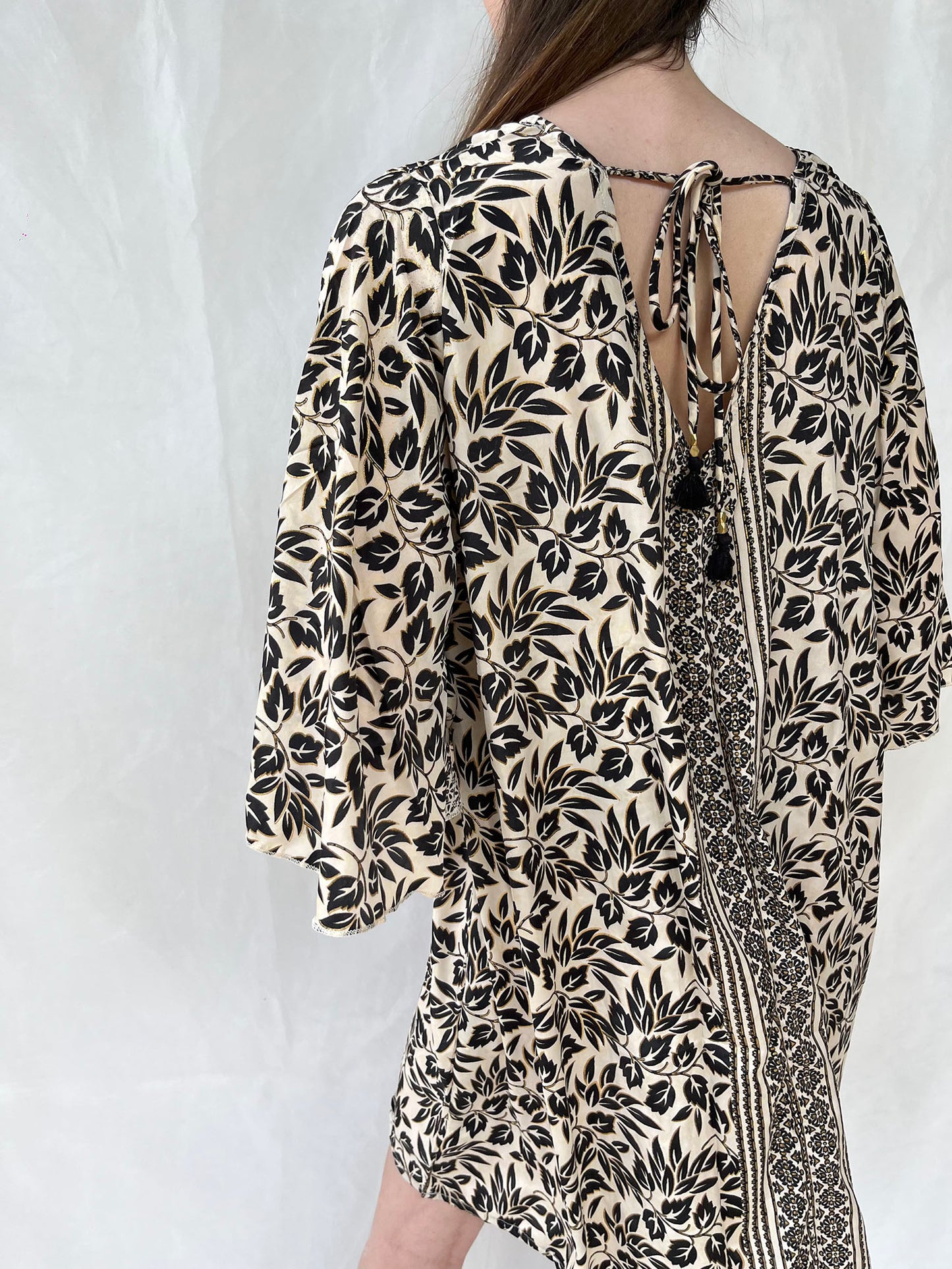 Silk Ginger Short Dress n.5