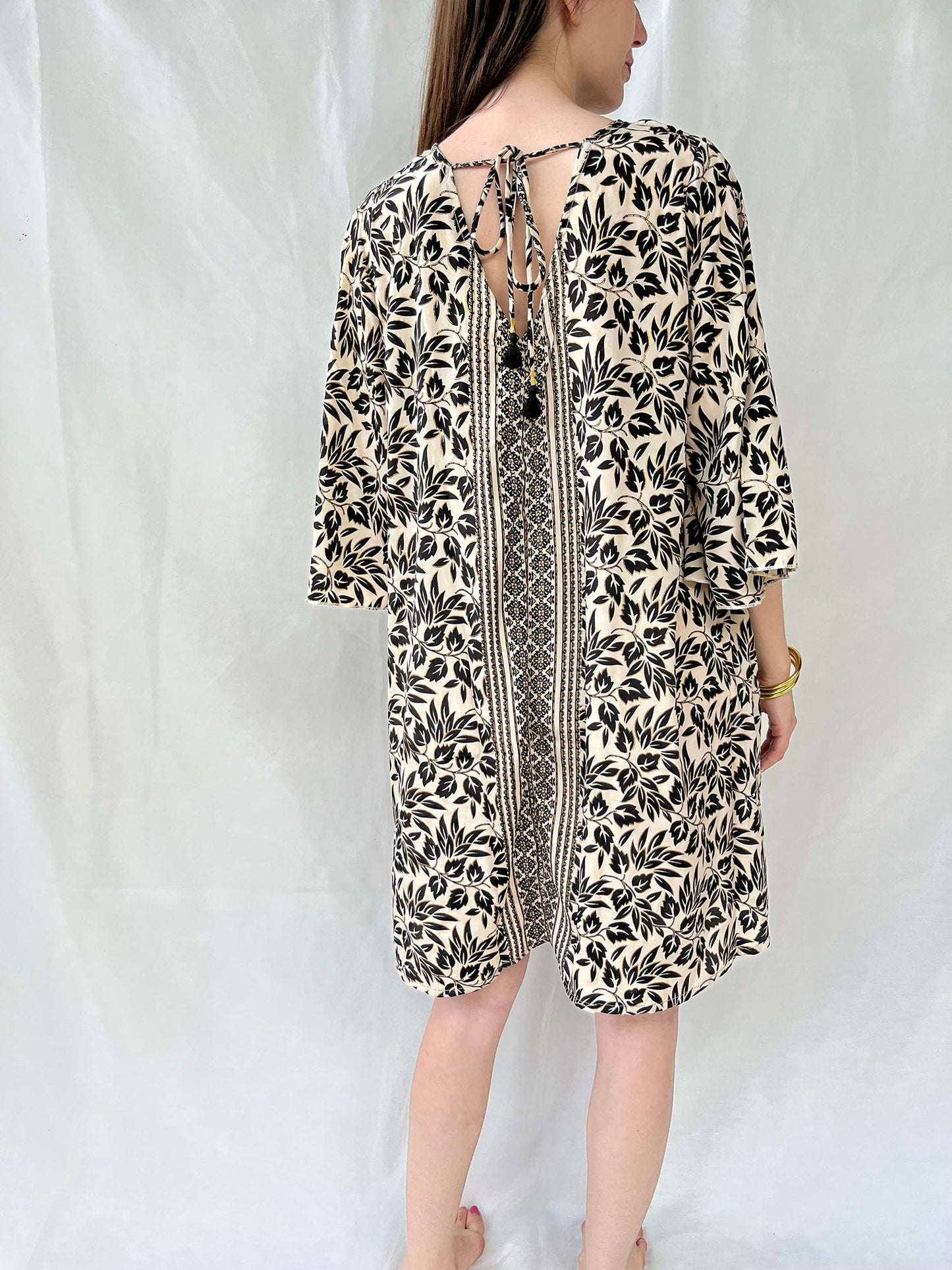 Silk Ginger Short Dress n.5