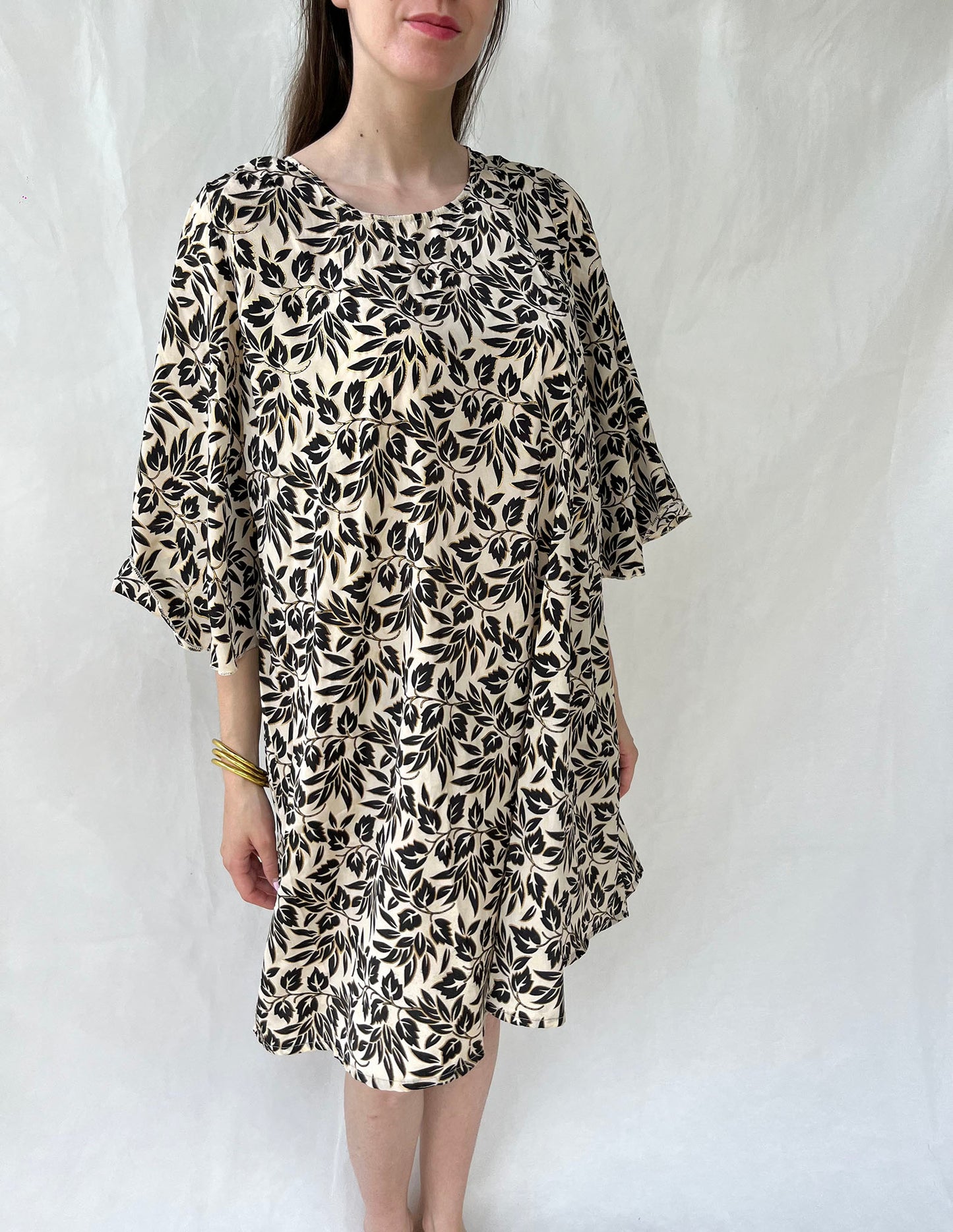 Silk Ginger Short Dress n.5