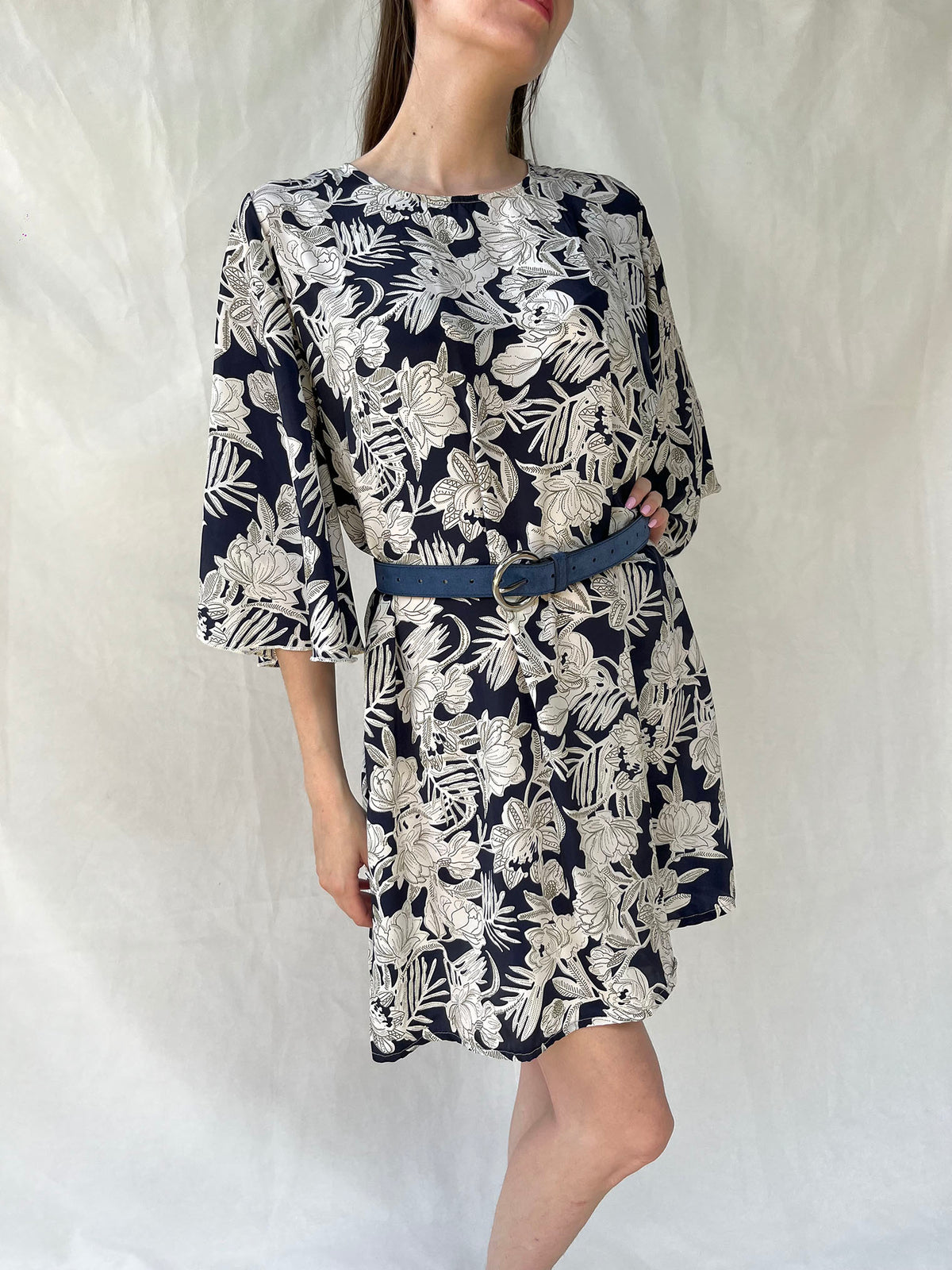 Silk Ginger Short Dress n.1 - Bohemia Couture