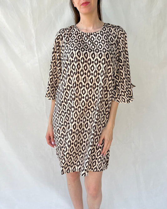 Silk Ginger Short Dress n.2