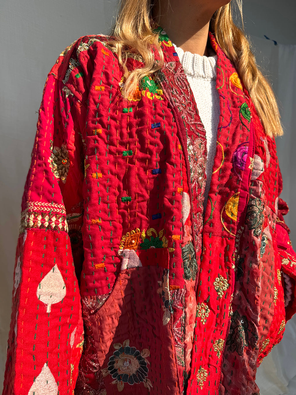 Iris Patchwork Kimono Jacket n.20