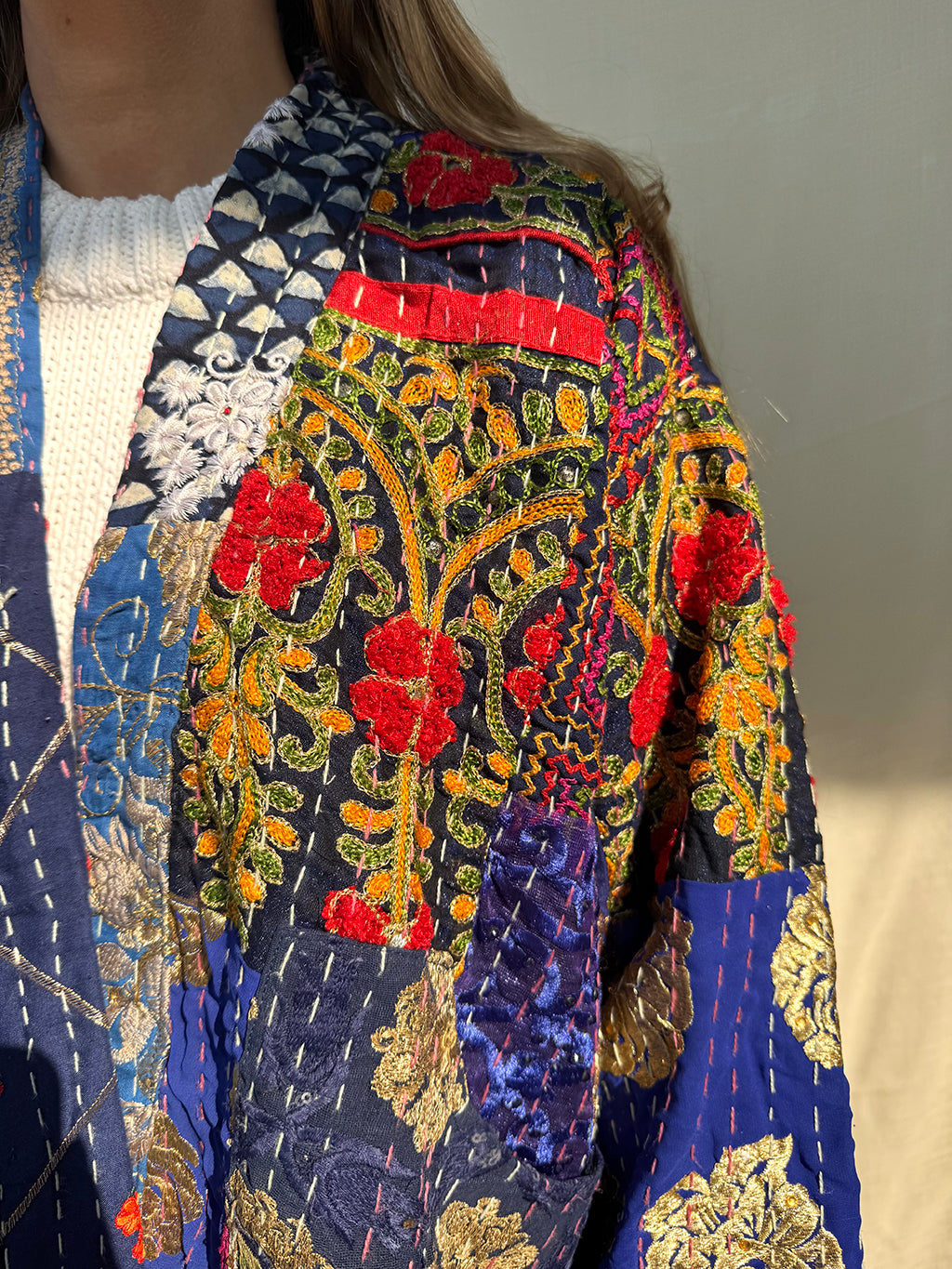 Iris Patchwork Kimono Jacket n.21